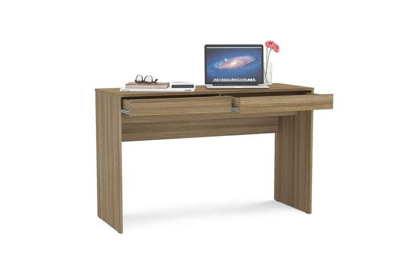 Mesa Lindoia 120cm 2 Gavetas Tabaco