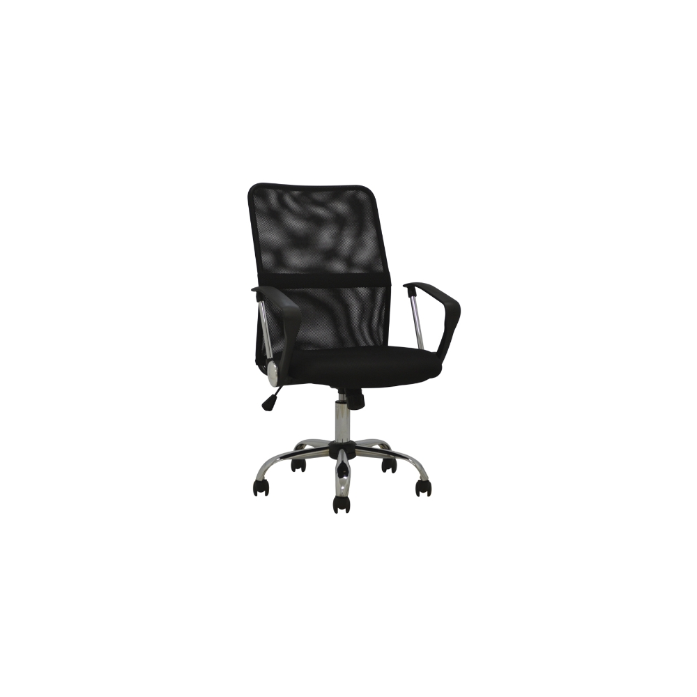 Cadeira Diretor Tela Mesh Base Cromada