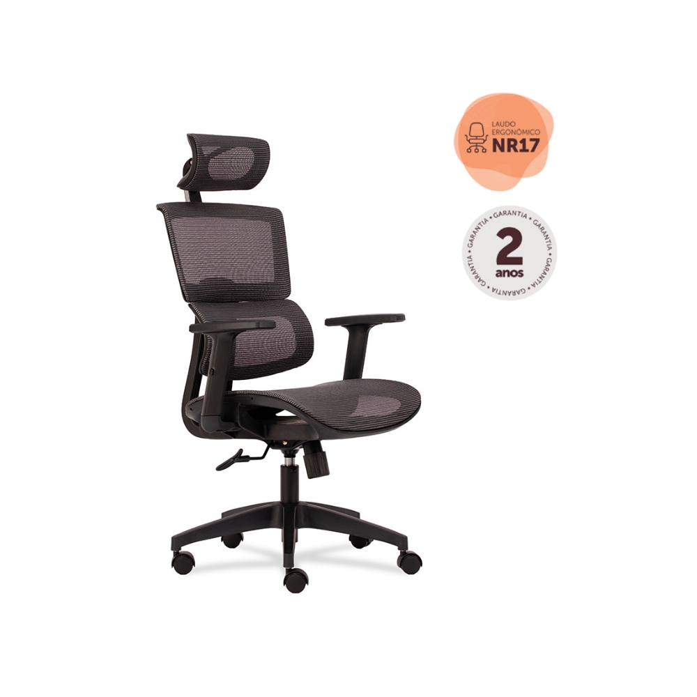 Cadeira Oregon Presidente NR-17