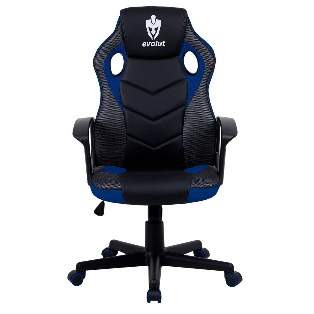 Cadeira Gamer Hunter Azul Evolut