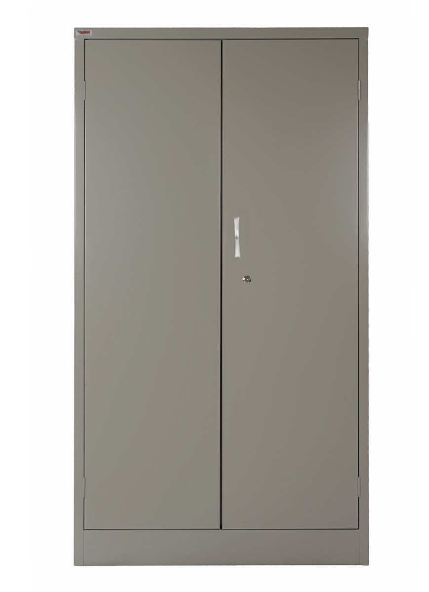 Armário de Aço 2 Portas 90cm 4 Prateleiras Ch. 26