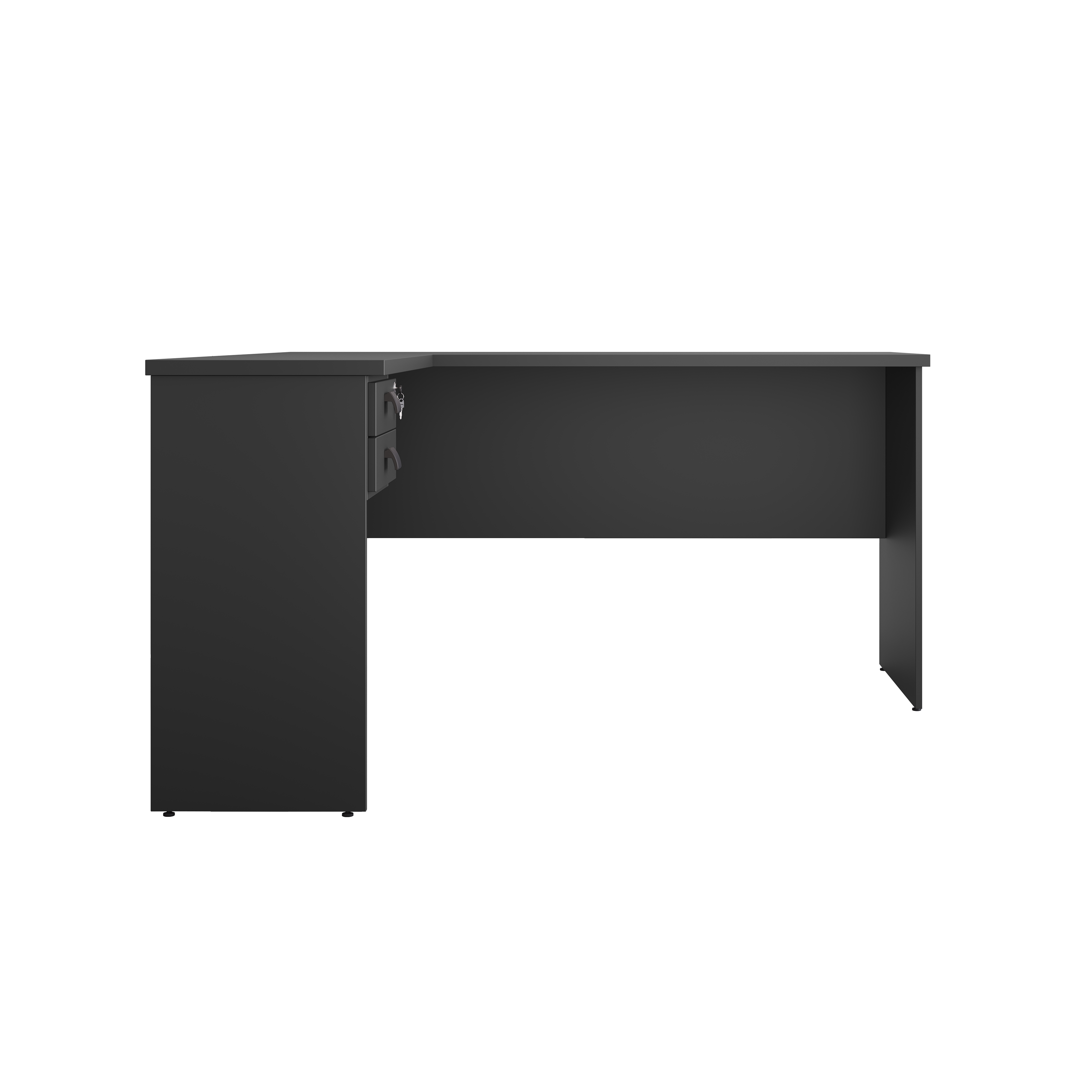 Mesa em L 1500 Eco Preto