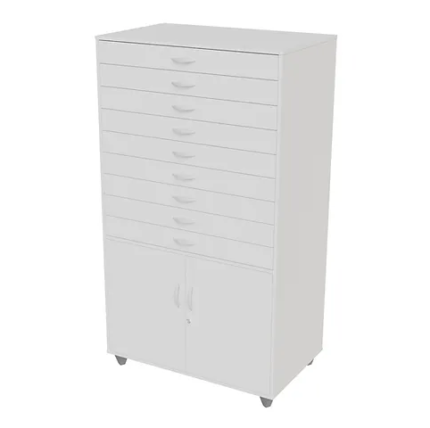 Porta Cartolinas 9 Gavetas Com Balcão Escolar