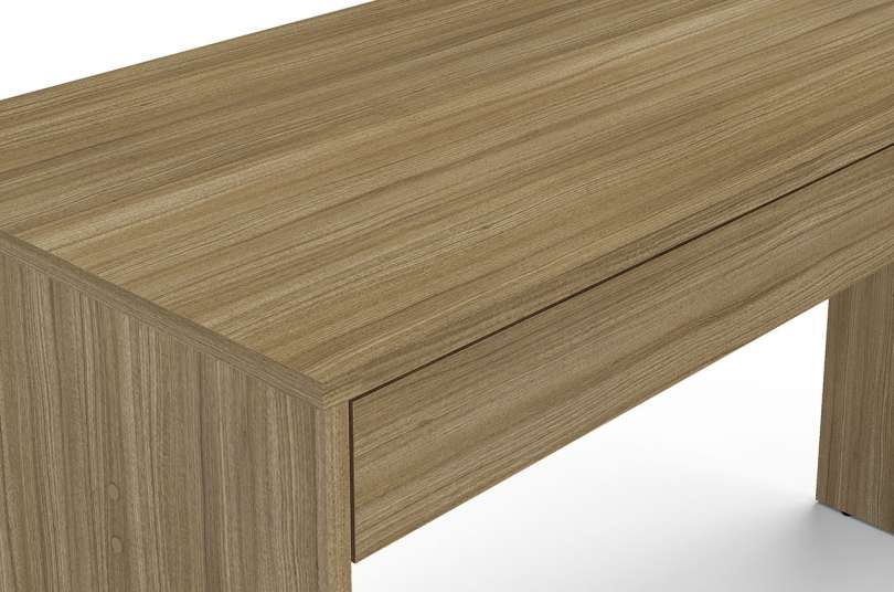 Mesa Lindoia 120cm 2 Gavetas Tabaco