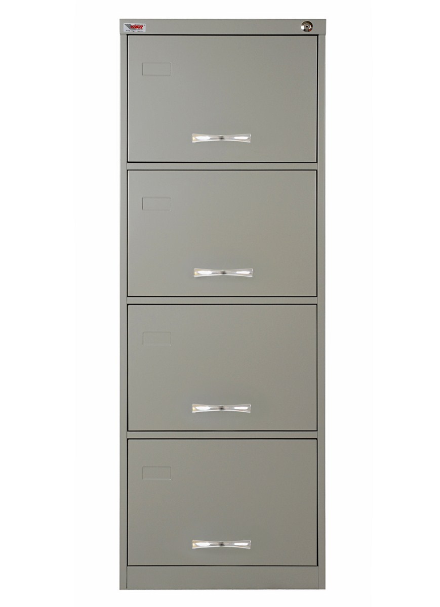 Arquivo de Aço 4 gavetas Pasta Supensa 50cm Ch. 26