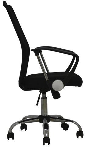 Cadeira Diretor Tela Mesh Base Cromada
