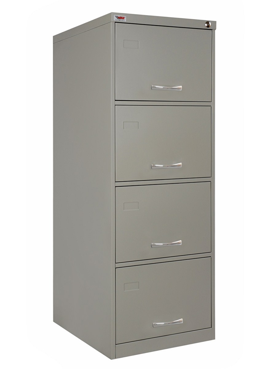 Arquivo de Aço 4 gavetas Pasta Supensa 50cm Ch. 26